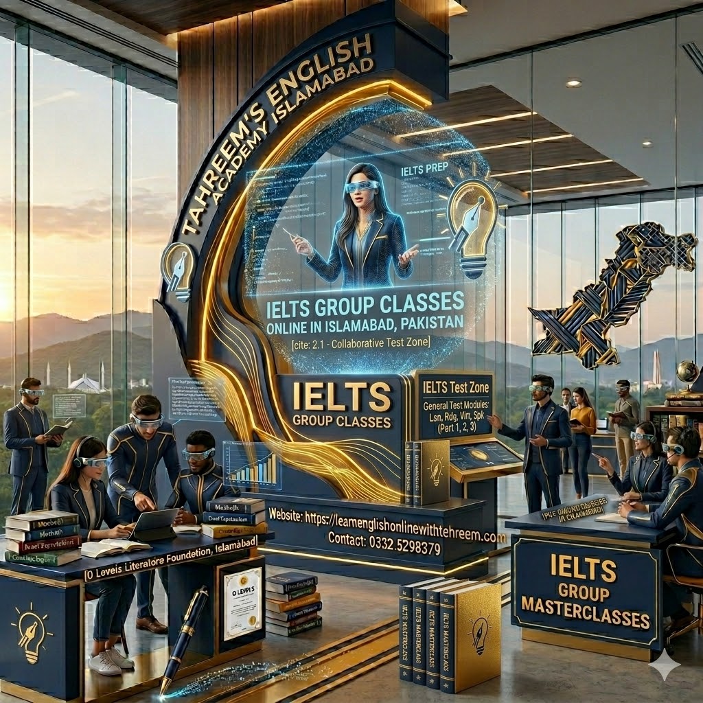Ielts group classes online | Ielts group classes online in Islamabad, Pakistan