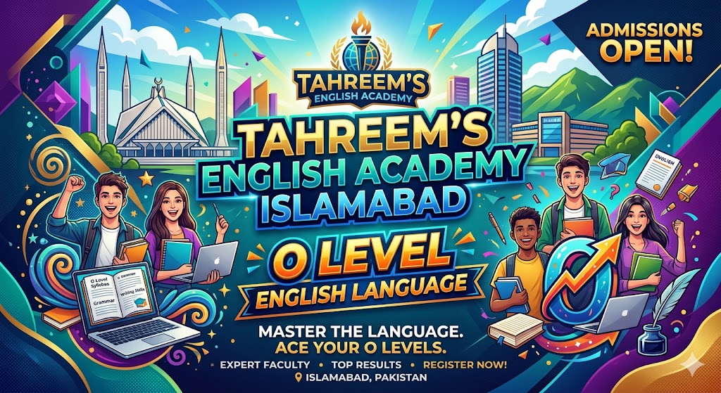 O level English in Islamabad — O level English language