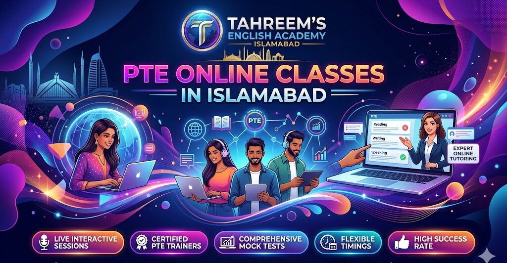 PTE online classes in Islamabad | PTE online classes in Islamabad, Pakistan