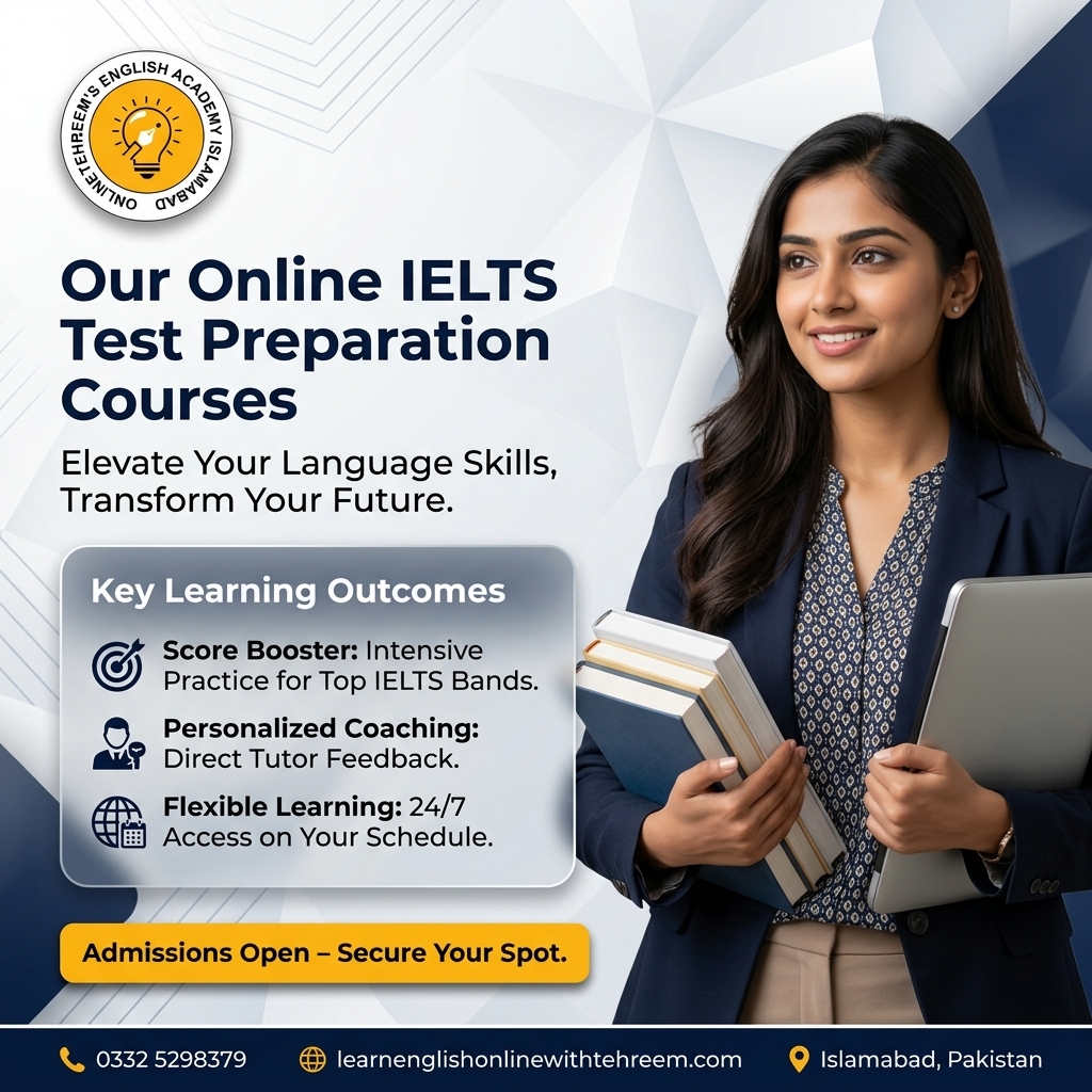 Our Online IELTS Test Preparation Courses – IELTS Preparation in Islamabad, Pakistan
