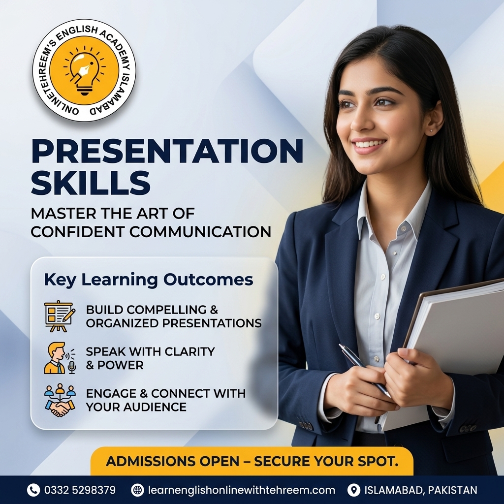 Presentation Skills – Presentation Skills in Islamabad, Pakistan
