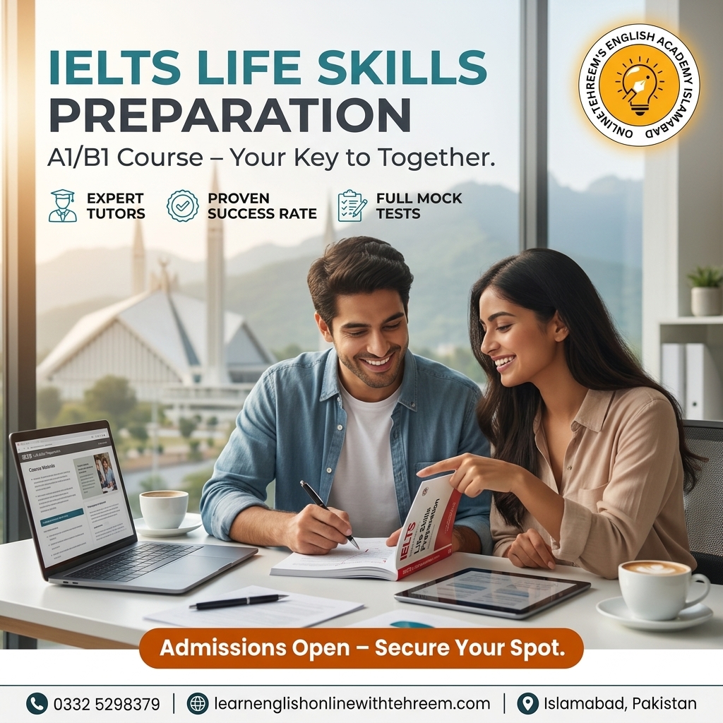 IELTS Life Skills – IELTS Life Skills Preparation in Islamabad, Pakistan