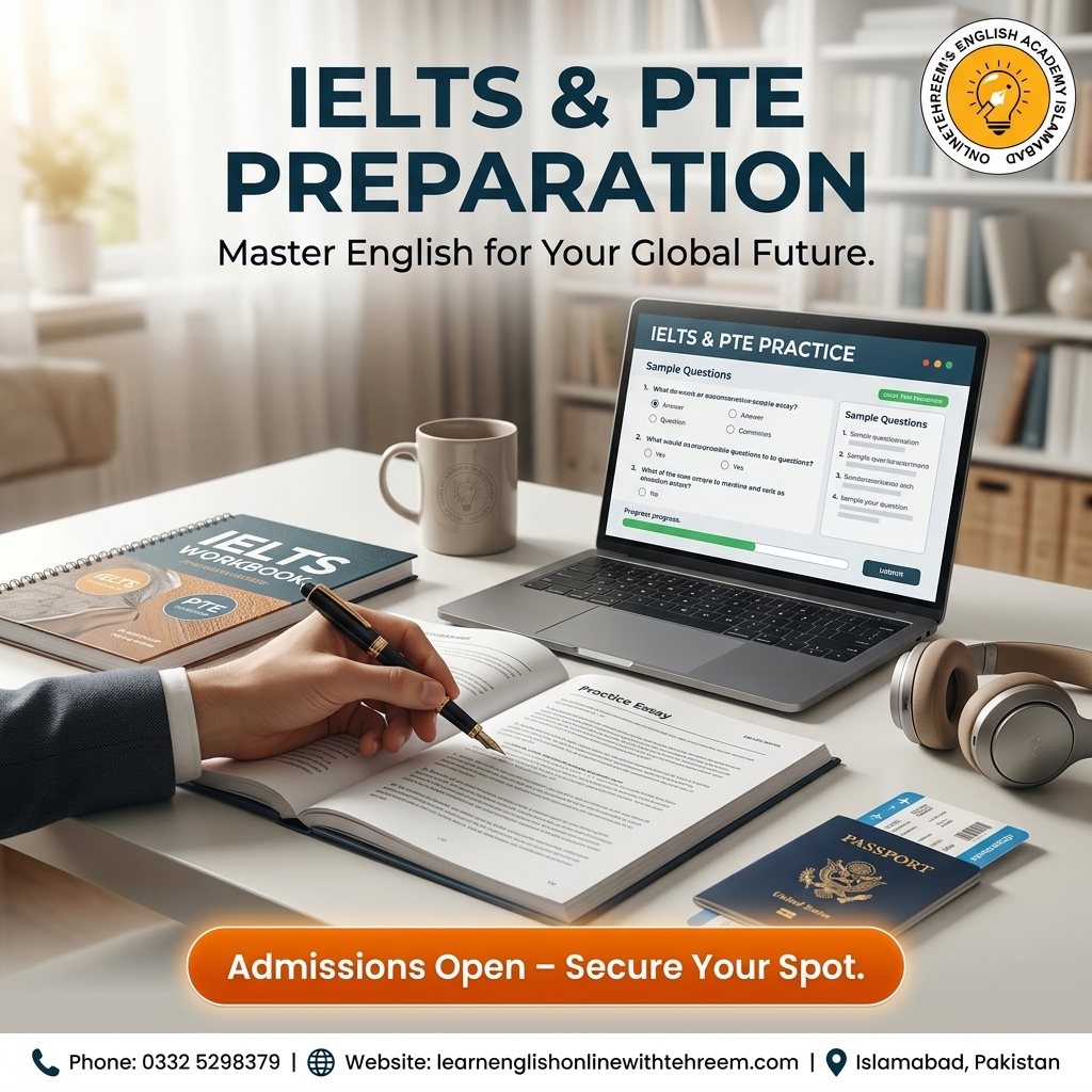IELTS & PTE Preparation – IELTS & PTE Preparation in Islamabad, Pakistan