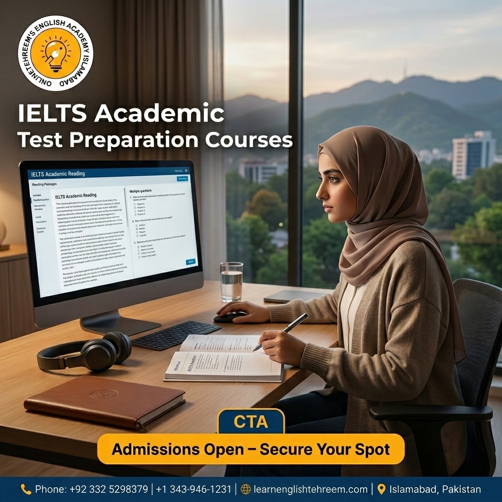 IELTS Academic – IELTS Academic Preparation in Islamabad, Pakistan