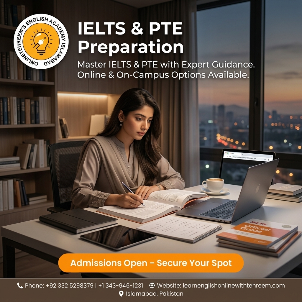 IELTS & PTE Preparation – IELTS & PTE Preparation in Islamabad, Pakistan