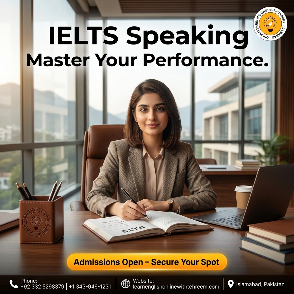 IELTS Speaking Preparation in Islamabad, Pakistan | IELTS Speaking