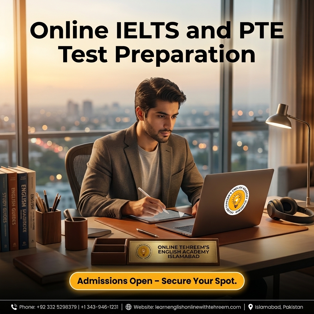 Online IELTS and PTE Test Preparation – Online IELTS and PTE Test Preparation in Islamabad, Pakistan