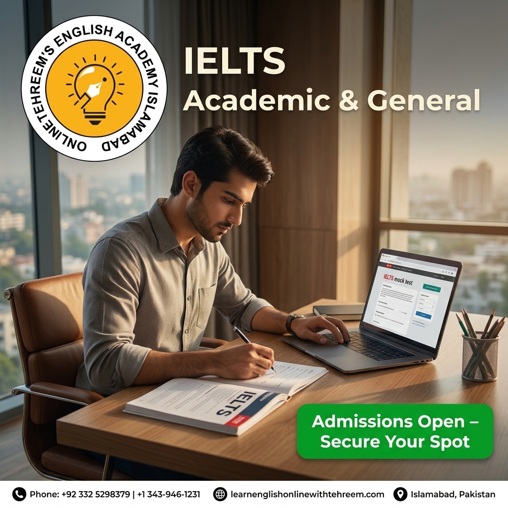 IELTS Academic & General – IELTS Academic & General in Islamabad, Pakistan