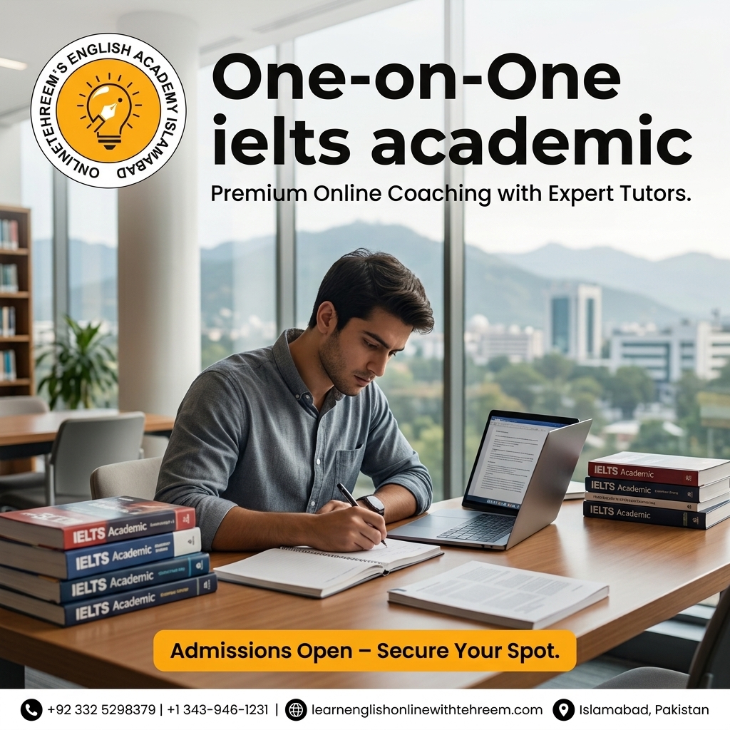 One-on-One IELTS Academic – One-on-One IELTS Academic in Islamabad, Pakistan