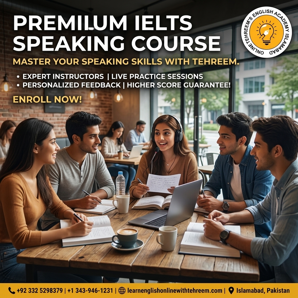 IELTS Speaking – IELTS Speaking in Islamabad, Pakistan