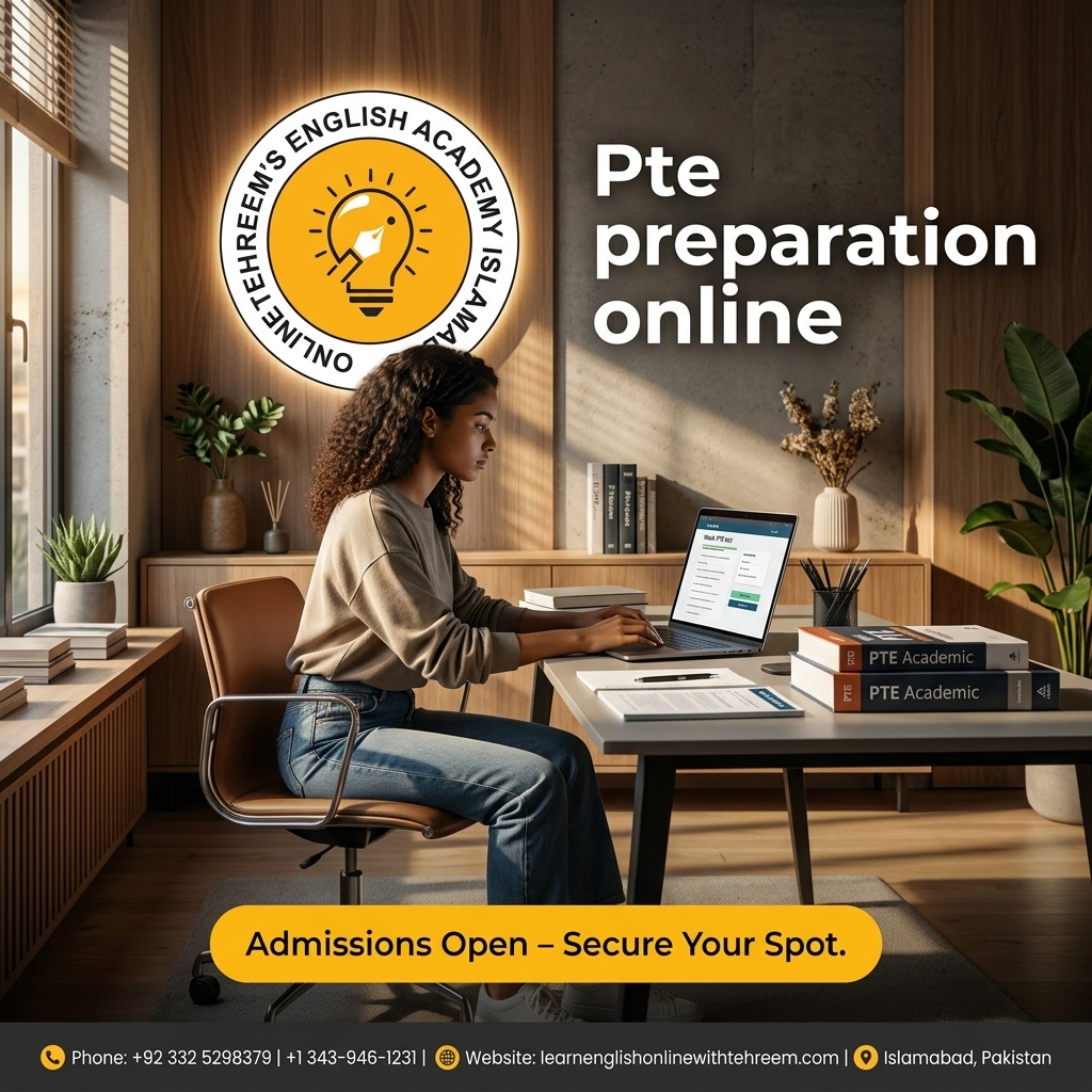 PTE Preparation Online – PTE Preparation Online in Islamabad, Pakistan