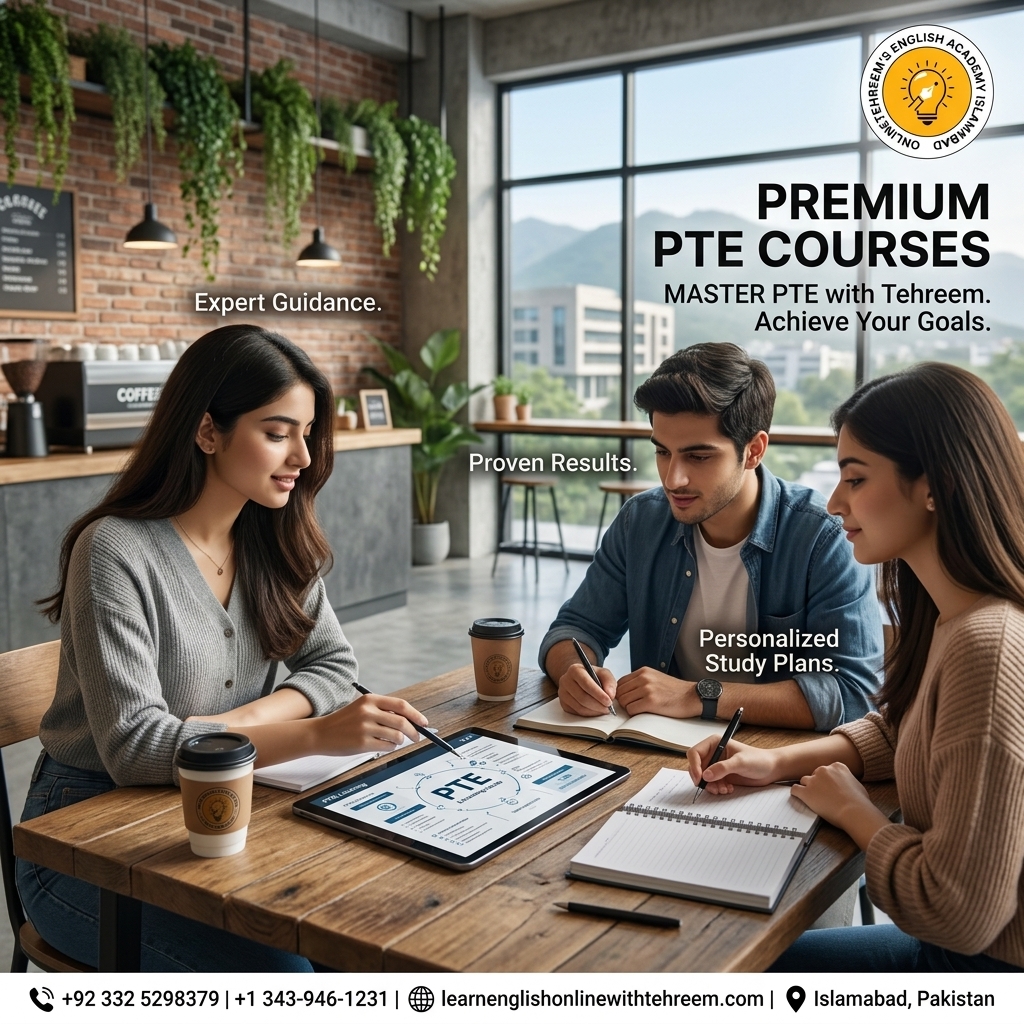 PTE Courses – PTE Courses in Islamabad, Pakistan