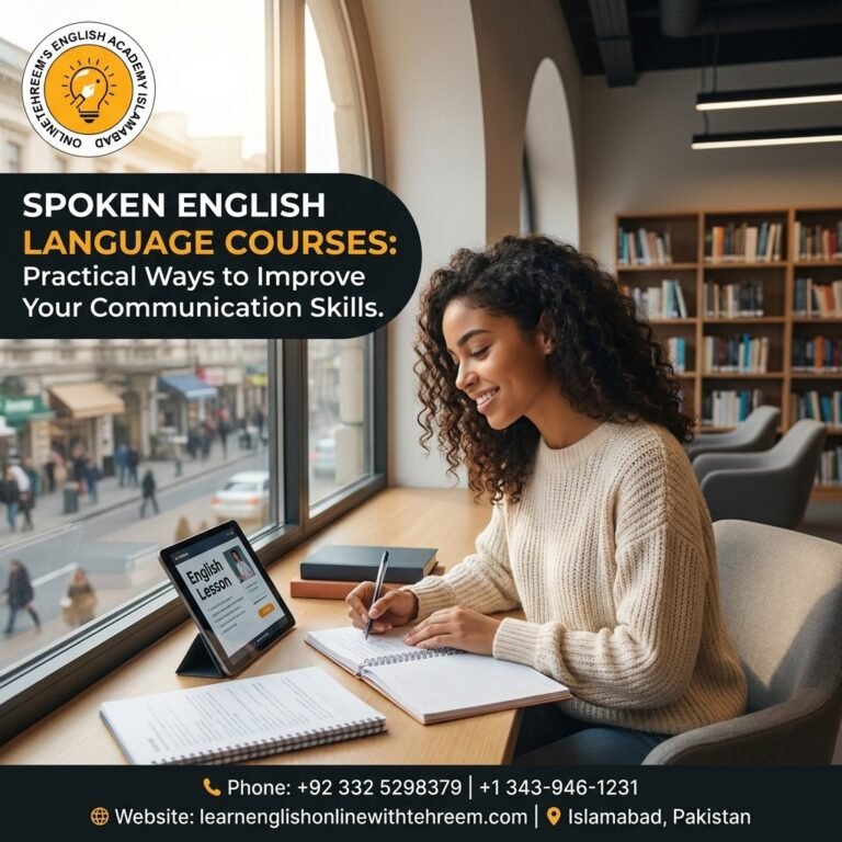 Spoken English Language Courses: Practical Ways to Improve Your Communication Skills