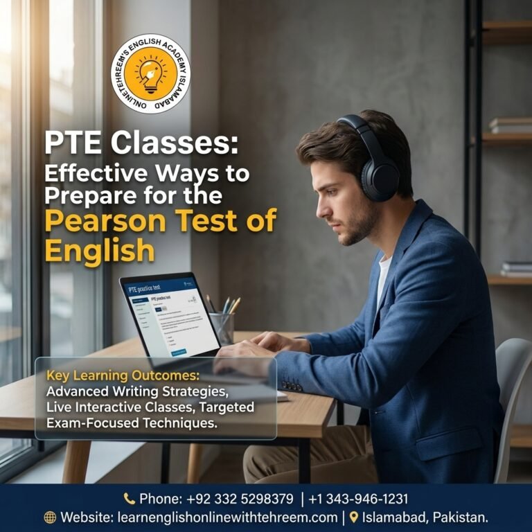 PTE Classes: 9 Effective Ways to Prepare for the Pearson Test of English
