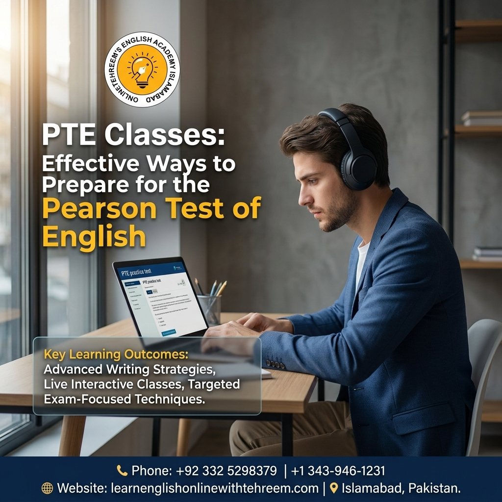 PTE Classes: 9 Effective Ways to Prepare for the Pearson Test of English