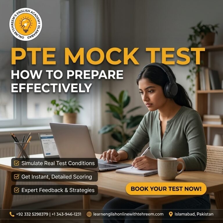 PTE Mock Test: How to Prepare Effectively