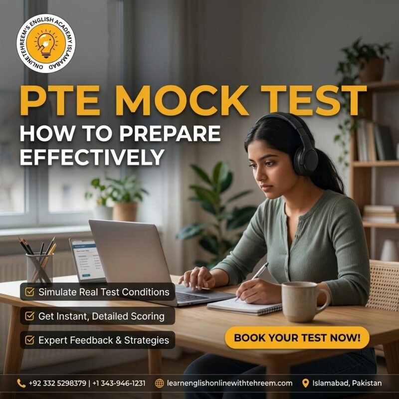 PTE Mock Test: How to Prepare Effectively