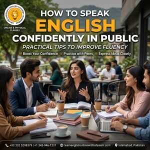 How to Speak English Confidently in Public: Practical Tips to Improve Fluency