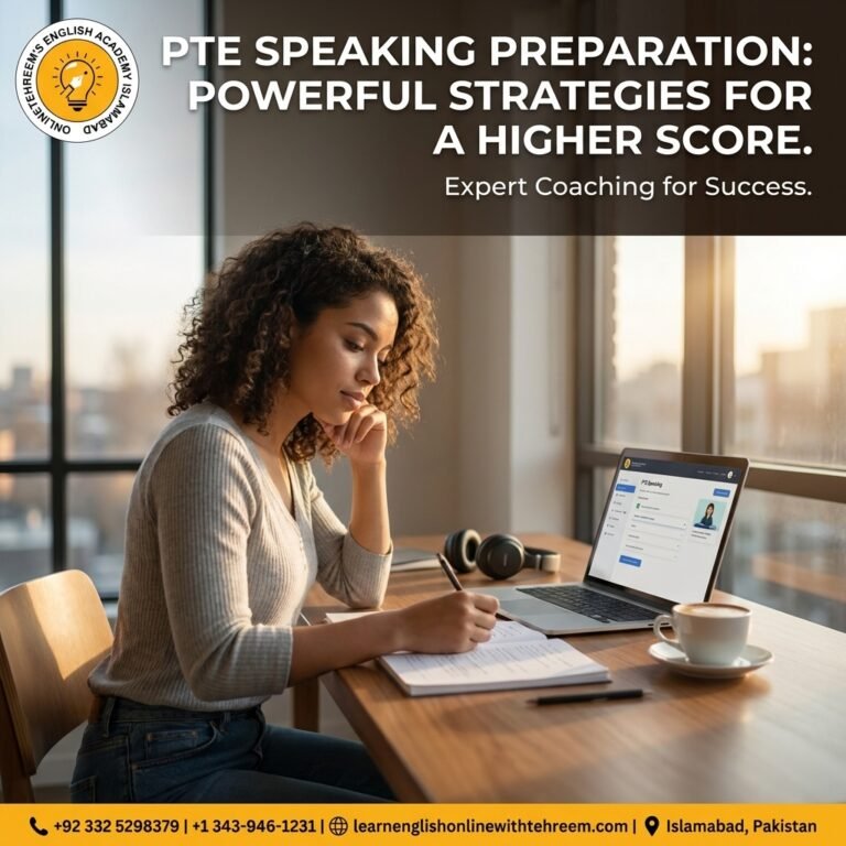 PTE Speaking Preparation: Powerful Strategies for a Higher Score