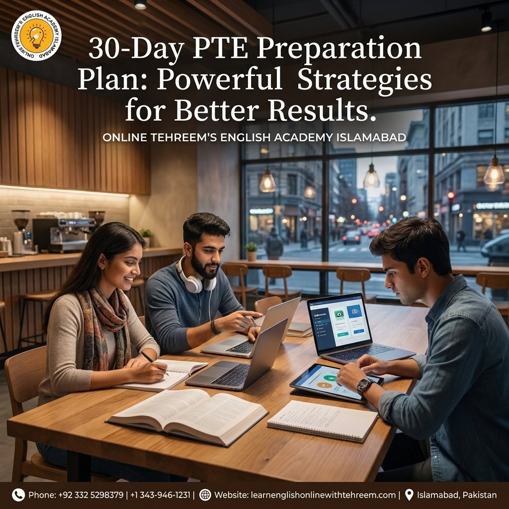 30-Day PTE Preparation Plan: Powerful Strategies for Better Results