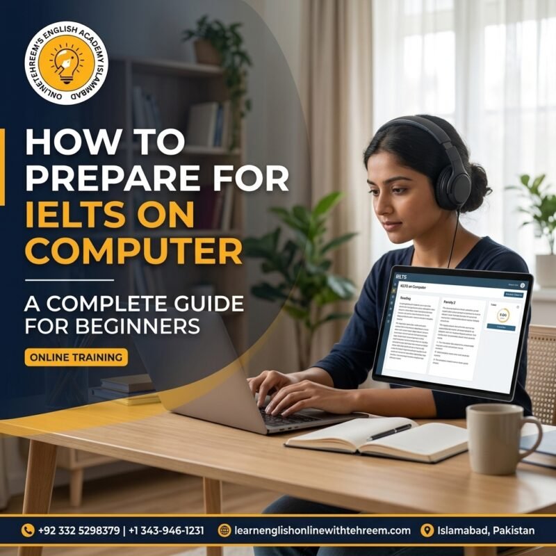 How to Prepare for IELTS on Computer: A Complete Guide for Beginners