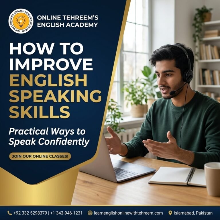 How to Improve English Speaking Skills: Practical Ways to Speak Confidently